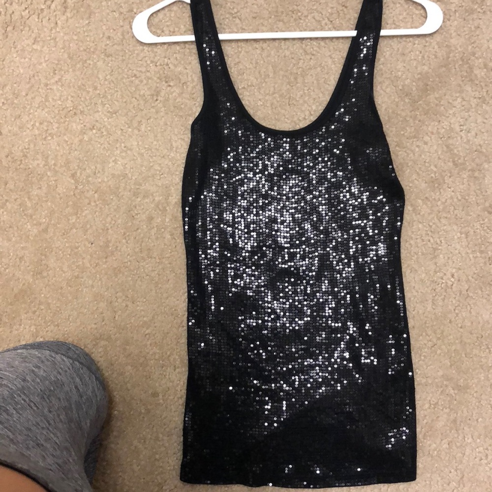 Sequin top